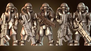 3D модель Полосы отдыха пехоты зачислены (STL)