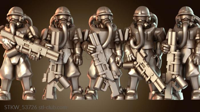 Military Полосы отдыха пехоты, зачисленные наблюдательные