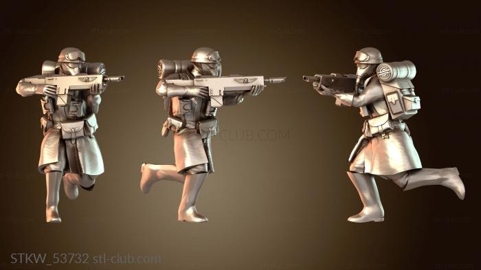 Military Пехота бежит быстро