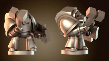 3D модель Пехотный термитный молот могучий (STL)