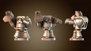 3D модель Пехотный термический штурмовой болтер брутальный (STL)