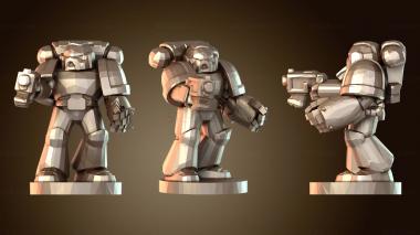 3D модель Пехота: Зомби-силовой кулак (STL)