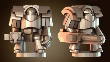 3D модель Пехота вармур катафракты ксенические (STL)