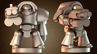 3D модель Пехотный воин тартарос древний (STL)