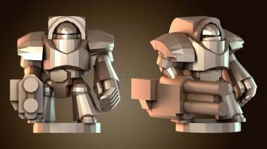 3D модель Пехотный воин тартарос рьяный (STL)