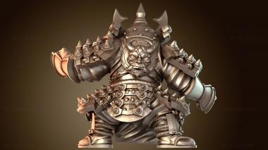 3D модель Инфернальные гномы-хранители Раковендетты (STL)