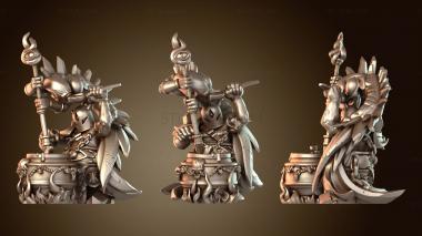 3D модель Адский вождь полуросликов (STL)