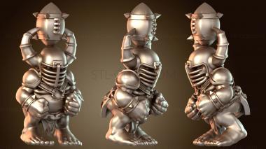 3D модель Звездный игрок адских орков (STL)
