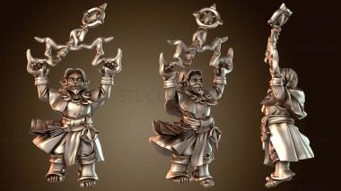 3D модель Безжалостный топор адского воина (STL)