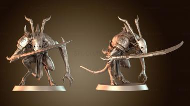 3D модель Инфернум Солдат Армблейд Крауч (STL)