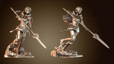 3D модель Ингрид Галатея (STL)