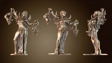 3D модель Инквизитор дроу (STL)