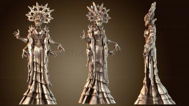 3D модель Безумная ведьма агрессивная (STL)