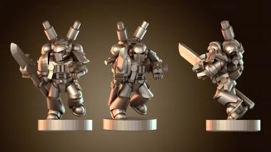 3D модель Перехватчик бронированный (STL)