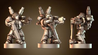 3D модель Перехватчик Юстикар (STL)