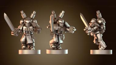 3D модель Перехватчик Юстикар тайный (STL)