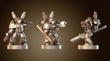 3D модель Маневренный перехватчик (STL)