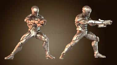 3D модель Нарушитель Серый Шиноби смертелен (STL)