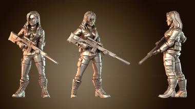 3D модель Интрудер Снайпер Леопард (STL)