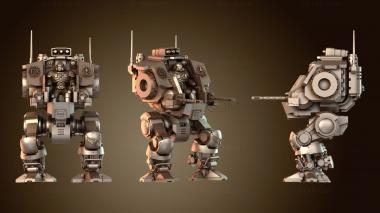 3D модель Боевая броня Invictor Warsuit (STL)