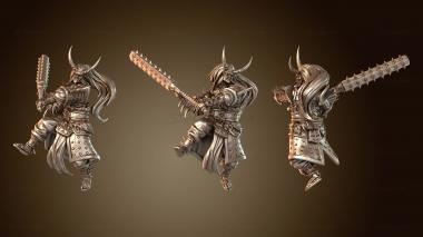 3D модель Ire Senshi мутный ревностный (STL)