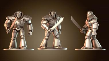 3D модель Железный Голем решил (STL)