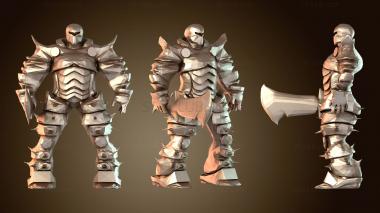 3D модель Железный Голем проницательный (STL)