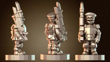 3D модель Железная Гвардия Империалис закаленная в боях (STL)