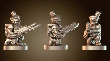 3D модель Стойкая Железная Гвардия Империалис (STL)