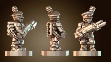 3D модель Железная Гвардия Империалис неустанный защитник (STL)