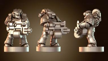 3D модель Железный Хаос, рожденный в войне (STL)