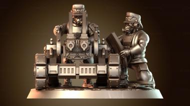 3D модель Тяжелое орудие Железного корпуса, свирепое (STL)