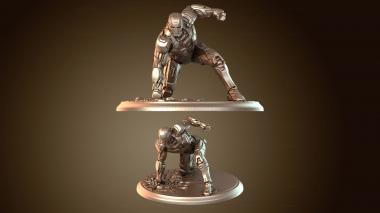 3D модель Фигурка железного человека (STL)