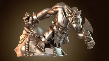 3D модель Гретчины Железных Орков храбры (STL)