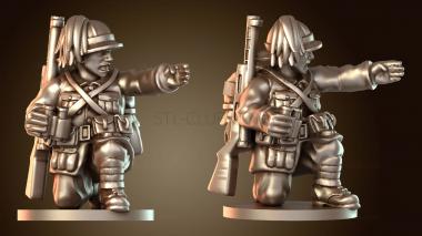 3D модель Помощник армии Италии (STL)
