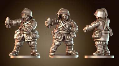 3D модель Опытный стрелок Армии Италии (STL)