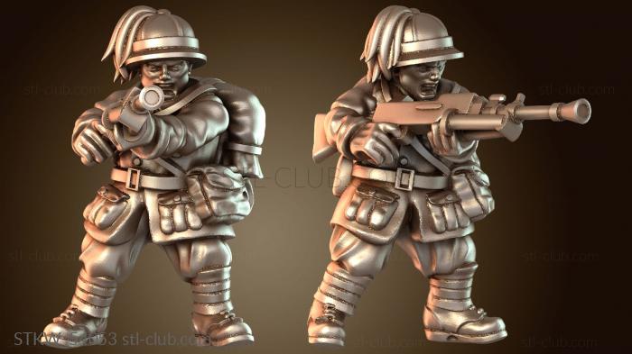 Military Итальянский армейский артиллерист-ветеран