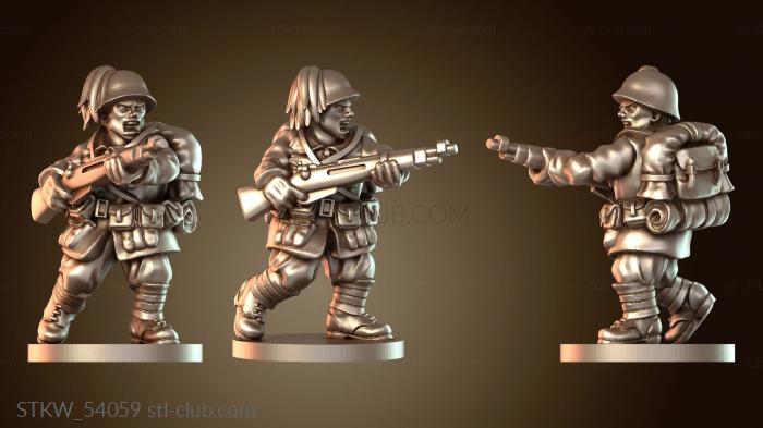 Military Итальянский армейский стрелок доблестный