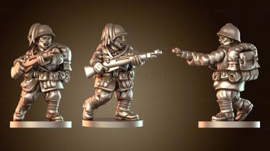 3D модель Итальянский армейский стрелок доблестный (STL)