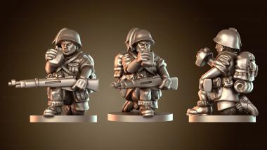 3D модель Итальянский армейский стрелок проницательный (STL)