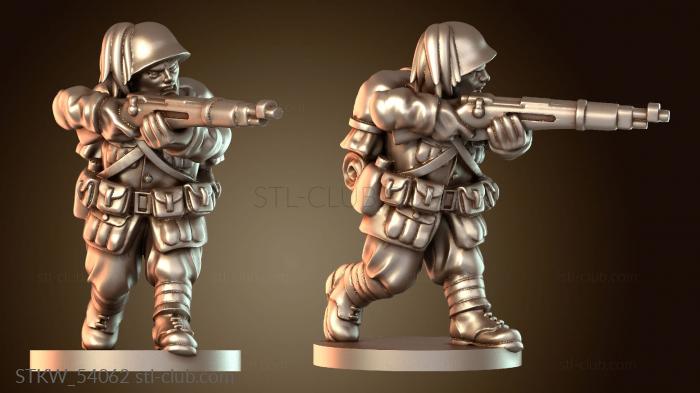 Military Итальянский армейский стрелок только что