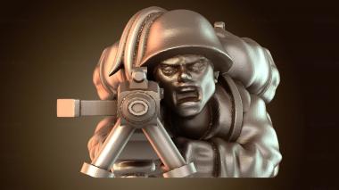 3D модель ИТАЛИЯ В ВИНТОВКЕ B (STL)