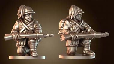 3D модель ИТАЛЬЯНСКИЕ СТРЕЛКИ ITA RIFLEMAN o (STL)
