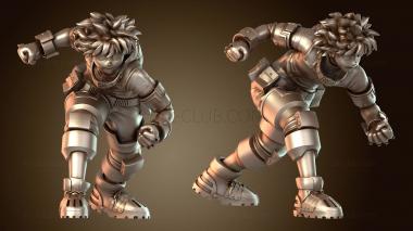 3D модель Изуку Мидория (STL)