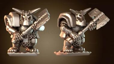 3D модель Оправданный храбрый (STL)