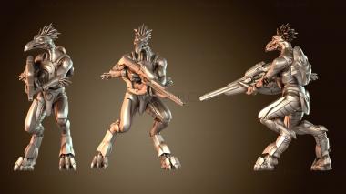 3D модель Карабин «Шакал» (STL)