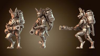 3D модель Шакалы Фумигатор мрачный (STL)