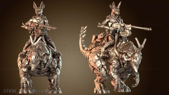 Jackals Gunner Beasts Machinegun