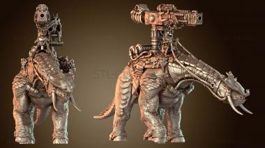 3D модель Энергия зверя с длинной шеей шакала (STL)