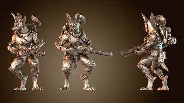 3D модель Винтовка Jackals xenic (STL)